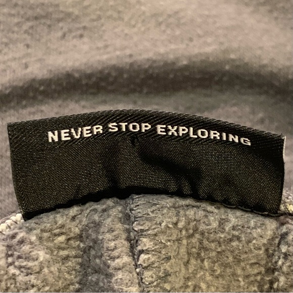 β°οΈTNF THE NORTH FACE GREY SPELL OUT LOGO SWEATPANTS UNISEX SIZE MEDIUMβ°οΈ - Picture 5 of 6